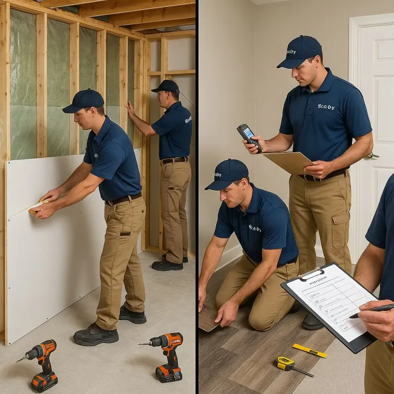 Repairs and Reconstruction process in Live Oak, CA